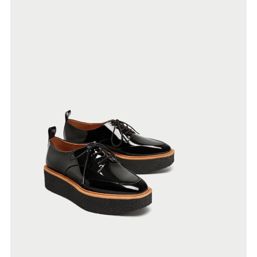 Zara US Size 8/ UK 39 Platform Shoes